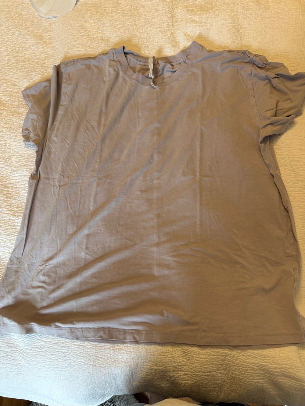 lululemon athletica Lavender-Gray Short Sleeve Tee